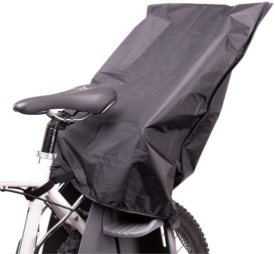 Regenschutz Für Den Hinteren Fahrradsattel – Wasserdichter Fahrradsattelschutz – Universal – Schwarz