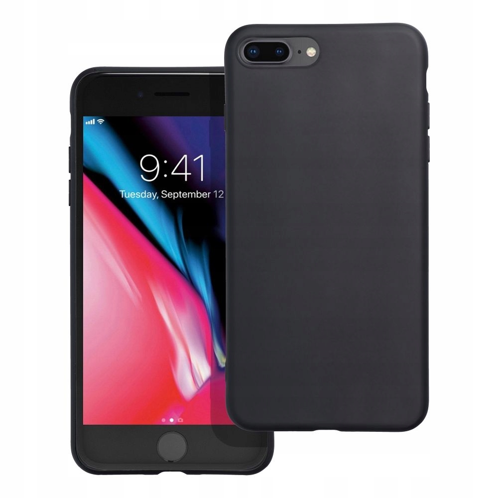 Hülle Für Iphone 7 Plus / 8 Plus, Matte, Schlanke Rückseite + Glasschutz