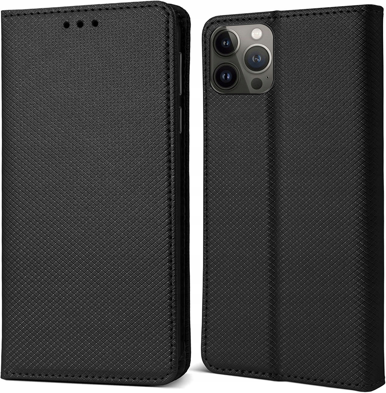Schutzhülle Für Apple Iphone 13 Pro, Smart Magnet Cover, Geschlossen, Holster + Glas