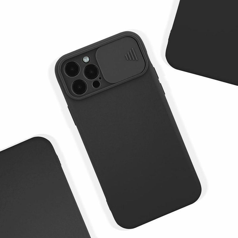 Schutzhülle Für Redmi 9a / 9at / 9i, Kameraschutzhülle, Rückseite, Schwarz, Matt + Glas