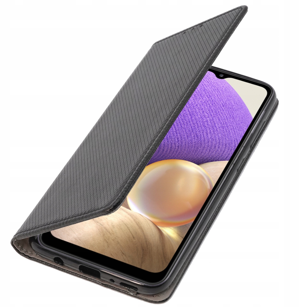 Schutzhülle Für Samsung Galaxy A9 2018 / A9s Smart Book Magnethülle Schwarz + Glas