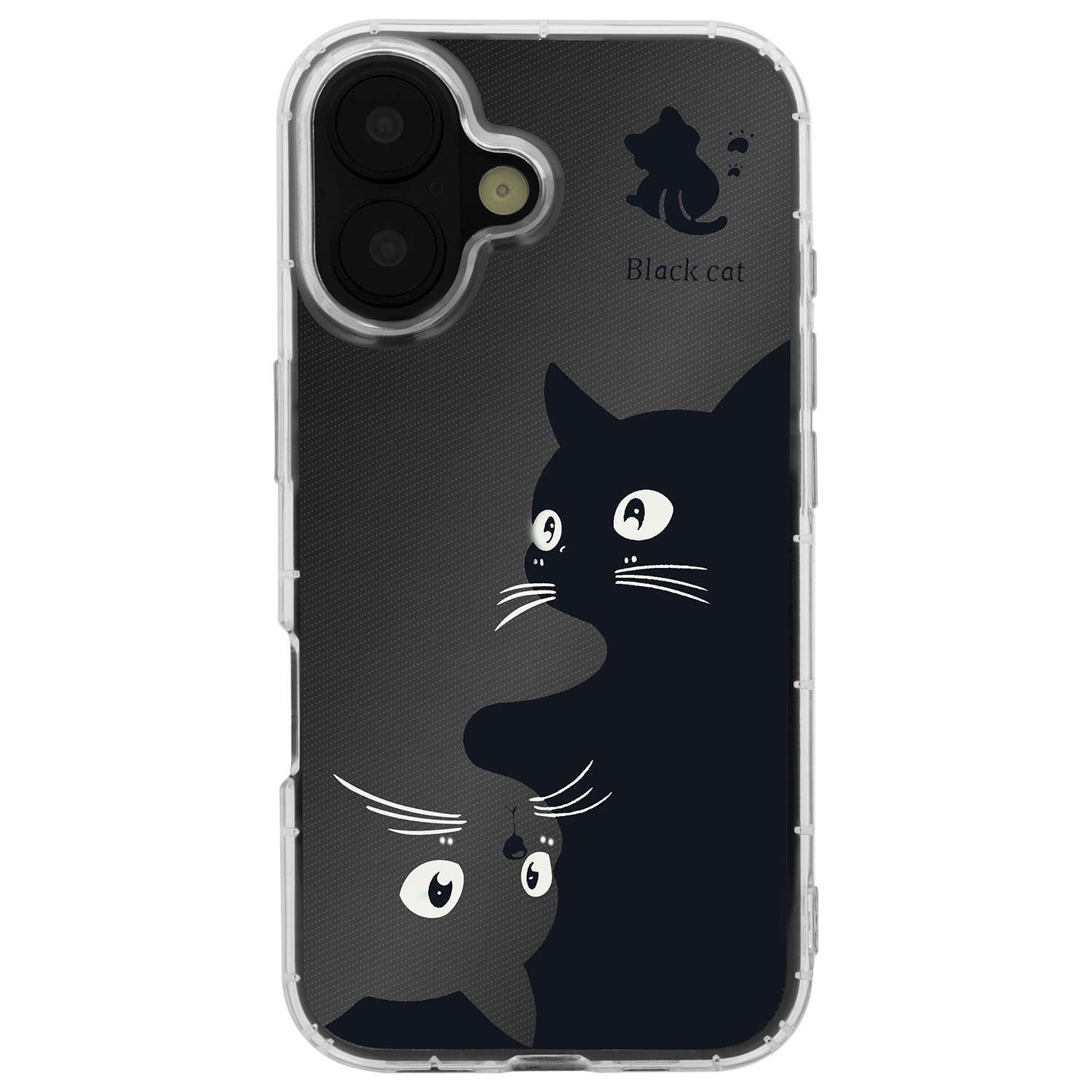 Hülle Für Iphone 13 6,1" Ultra Trendy Rückseitenhülle Katze + Glas