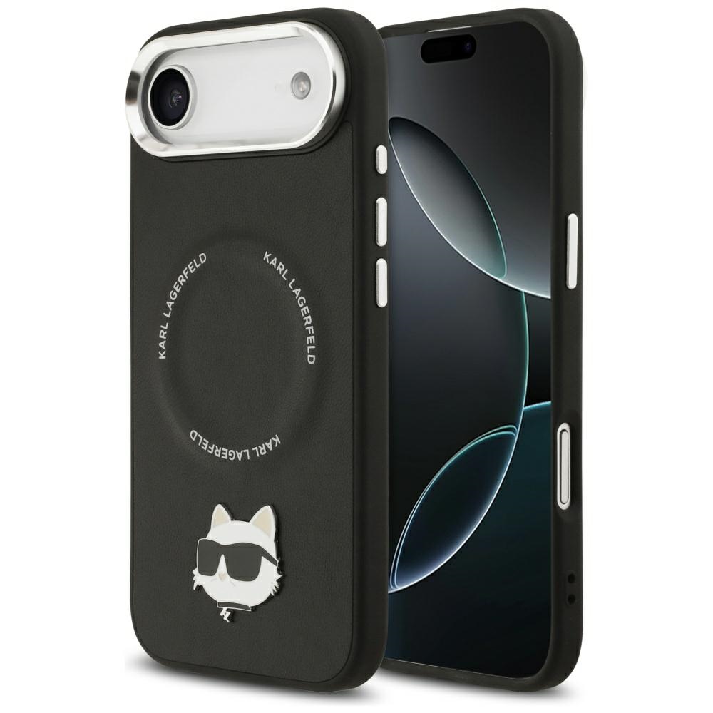 Karl Lagerfeld Choupette Pin Magsafe Hülle Für Iphone Air Schwarz