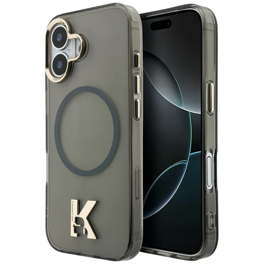 Karl Lagerfeld Iml K Head Logo Magsafe Hülle Für Iphone 17 Schwarz