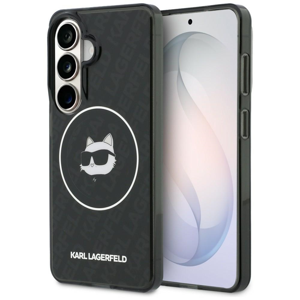 Karl Lagerfeld Iml Repeated Choupette Magsafe Hülle Für Samsung Galaxy S26 Schwarz