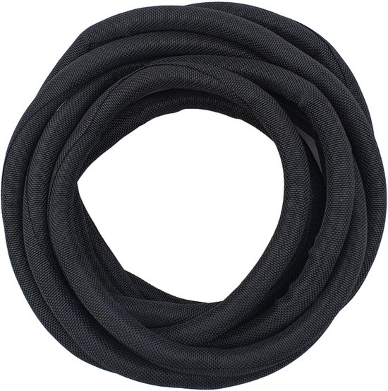 Kabelschutz Flexibler Schlauch Kabelorganisation Selbstschließend 3 Meter Schwarz