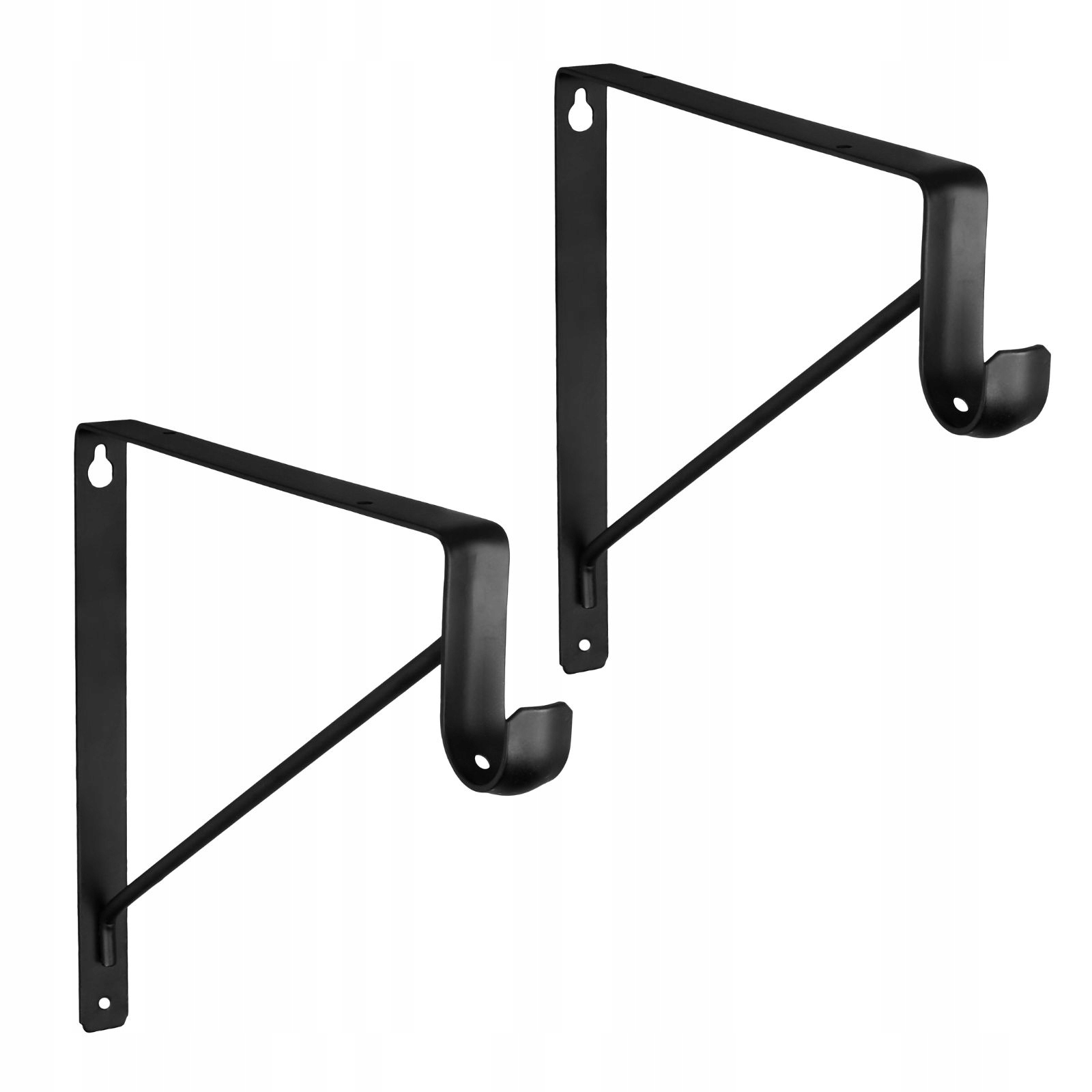 Regalträger Für Regal, Tischplatte, Schrank, Stahlwinkel, Schwarz, 320x250x25