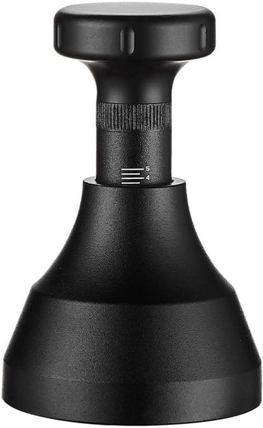 Drücken Und Drehen Sie Die Kaffeepulvernadel, Nadelspender Der Maschine, Griff 58 Mm, Schwarz