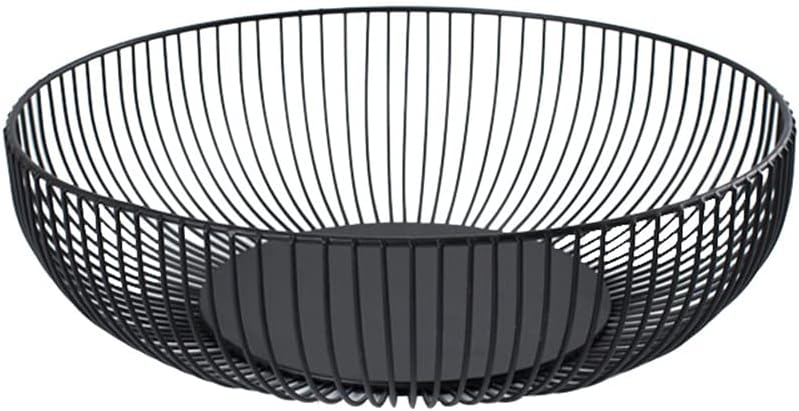 Fruit Basket, Vegetables, Egg, Bread Storage, Stand For Kitchen Counter, Cupboard And Pantry, Stainless Steel Wire Design With Modern Styling - Decorative Table Topper