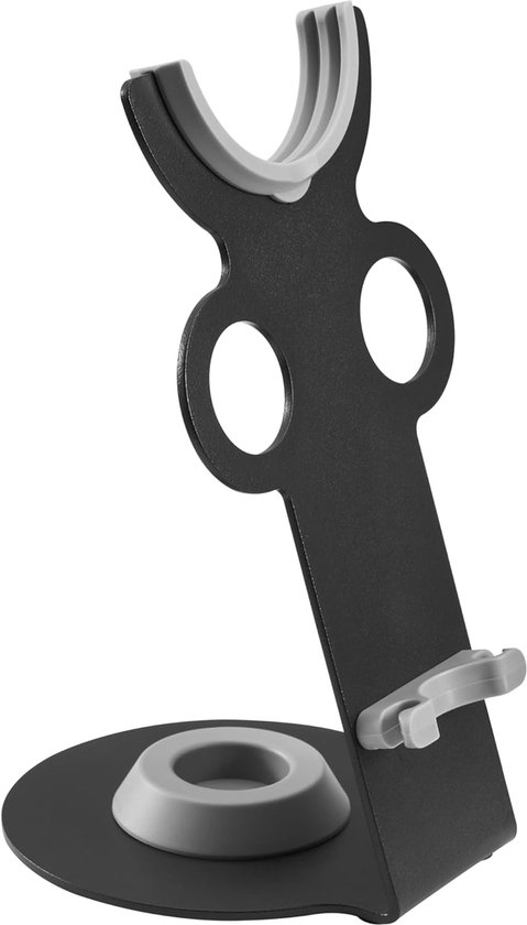 Haartrocknerhalter – Haartrocknerständer – Badezimmer-organizer – Magnetbefestigung – 25,5 Cm Breit – Schwarz