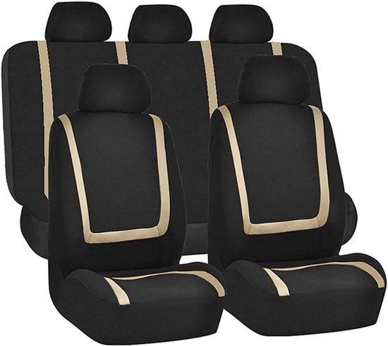 Jhubersproducts – Autositzbezüge – Sitzschutz – Ideale Passform Und Perfekter Schutz – Schwarz – Komplettes Set – Geeignet Für Alle Autositze