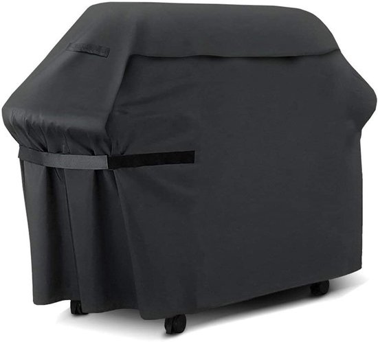 Grillabdeckung – Schutzhülle Für Ihren Grill Im Freien – Wasserdicht Und Wetterfest – 170 X 61 X 117 Cm – Schwarz