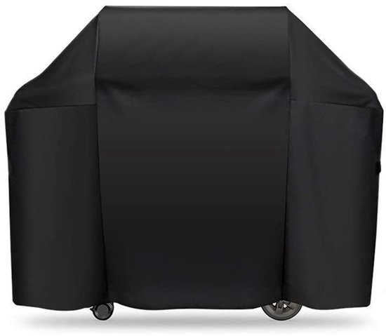 Grillabdeckung – Grillabdeckung – Schutzabdeckung Für Den Außenbereich – Wasserdichtes Oxford-material – 190 Cm – Schwarz