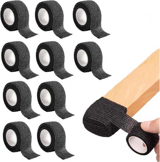 10 Rollen Selbstklebende Filzgleiter Für Stuhlbeine Boden Und Geräuschschutz, Schwarz