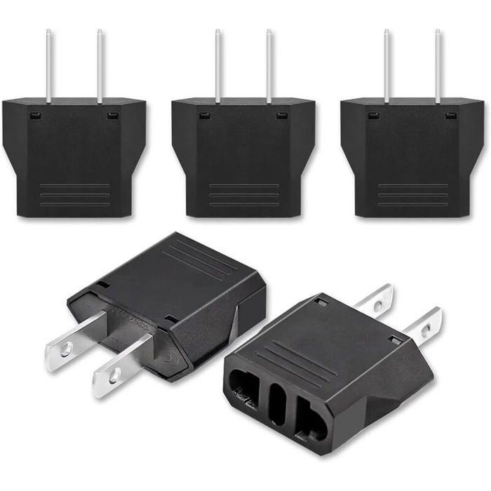 5 Reiseadapterstecker, Französisch Auf Amerikanisch, Us-adapterstecker, Kanadischer Steckeradapter, Adapterstecker
