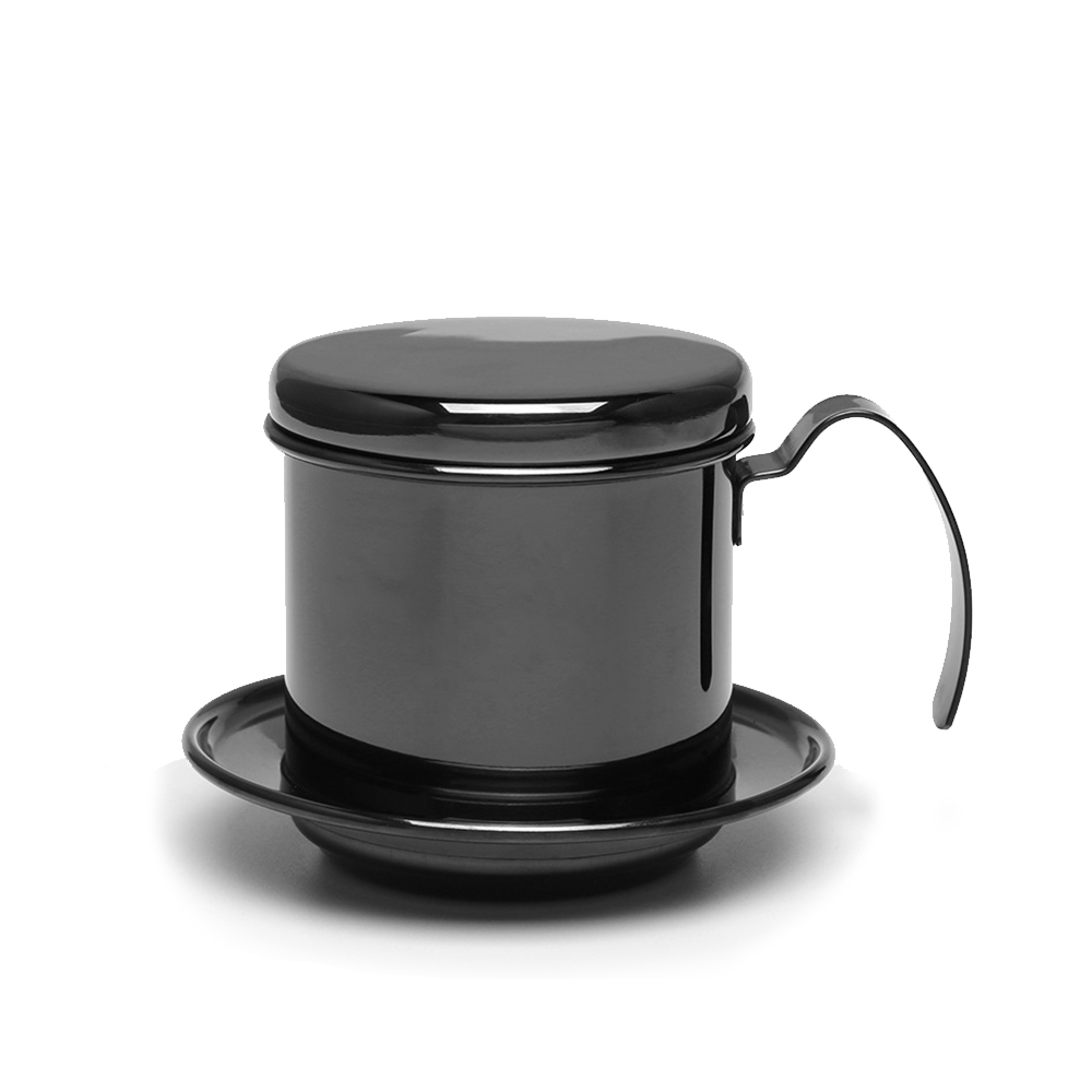 Vietnamesischer Kaffeefilter Aus Edelstahl, Tragbarer Vietnamesischer Kaffeebereiter Mit Schwerkraftfilter, Für Büro, Zuhause Und Café.