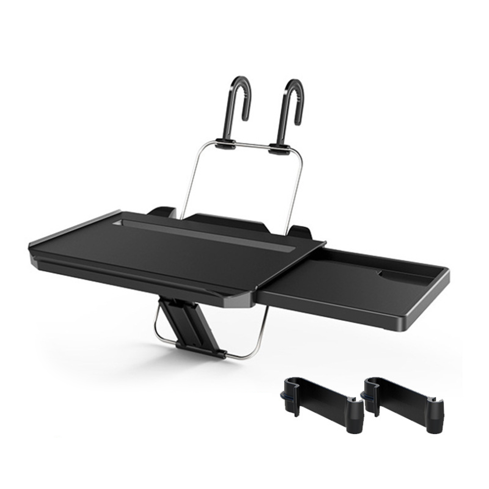 Lenkradablage Mit Aussparung Für Tablet, Getränkehalter, Esstablett Und Laptopständer Zum Essen, Lesen Und Arbeiten, Universell Schwarz