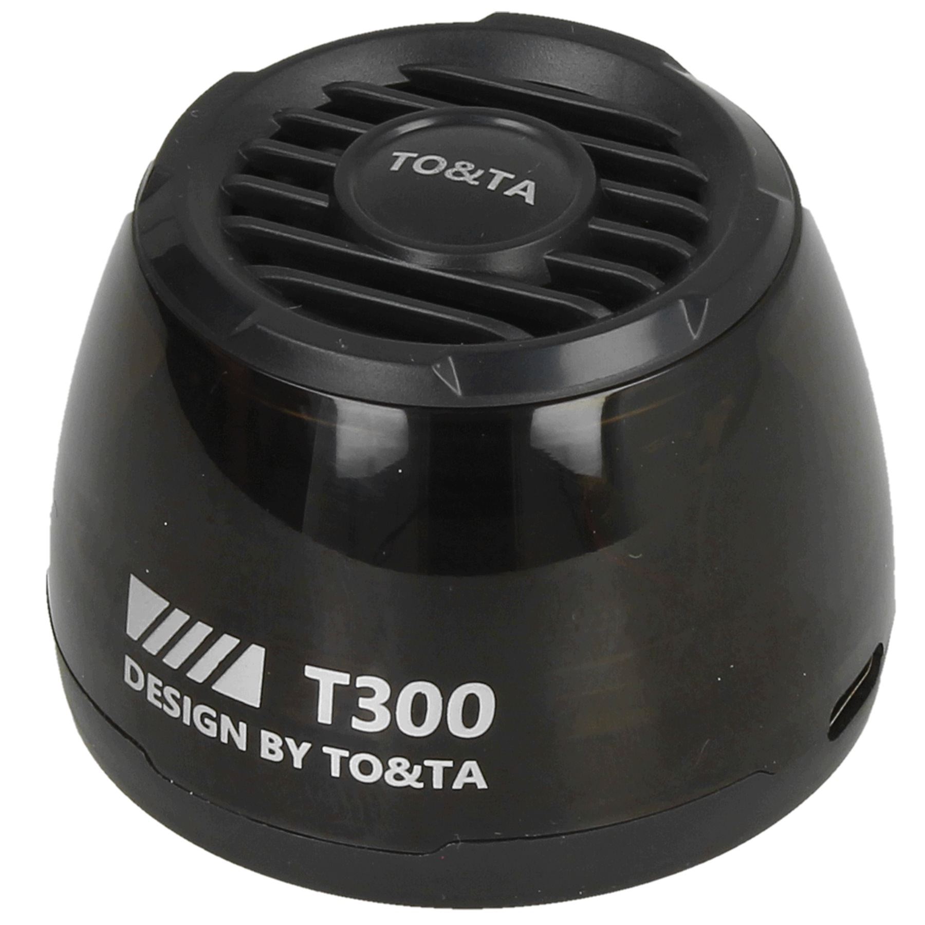 [pacza] Kabelloser Bluetooth-lautsprecher Mp3 Microsd Led Magnetisch Schwarz N65c