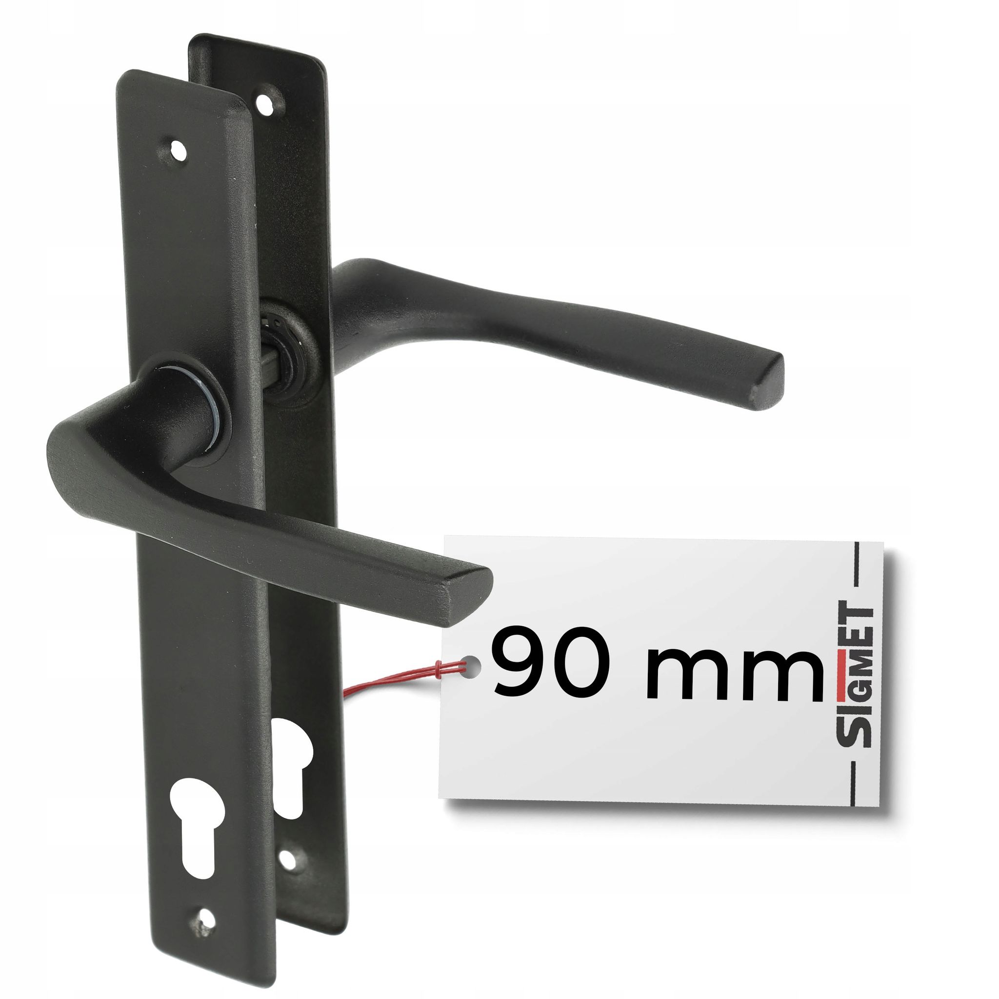 Torgriff Lange Platte Nati 90 Mm Schwarz Einsatz