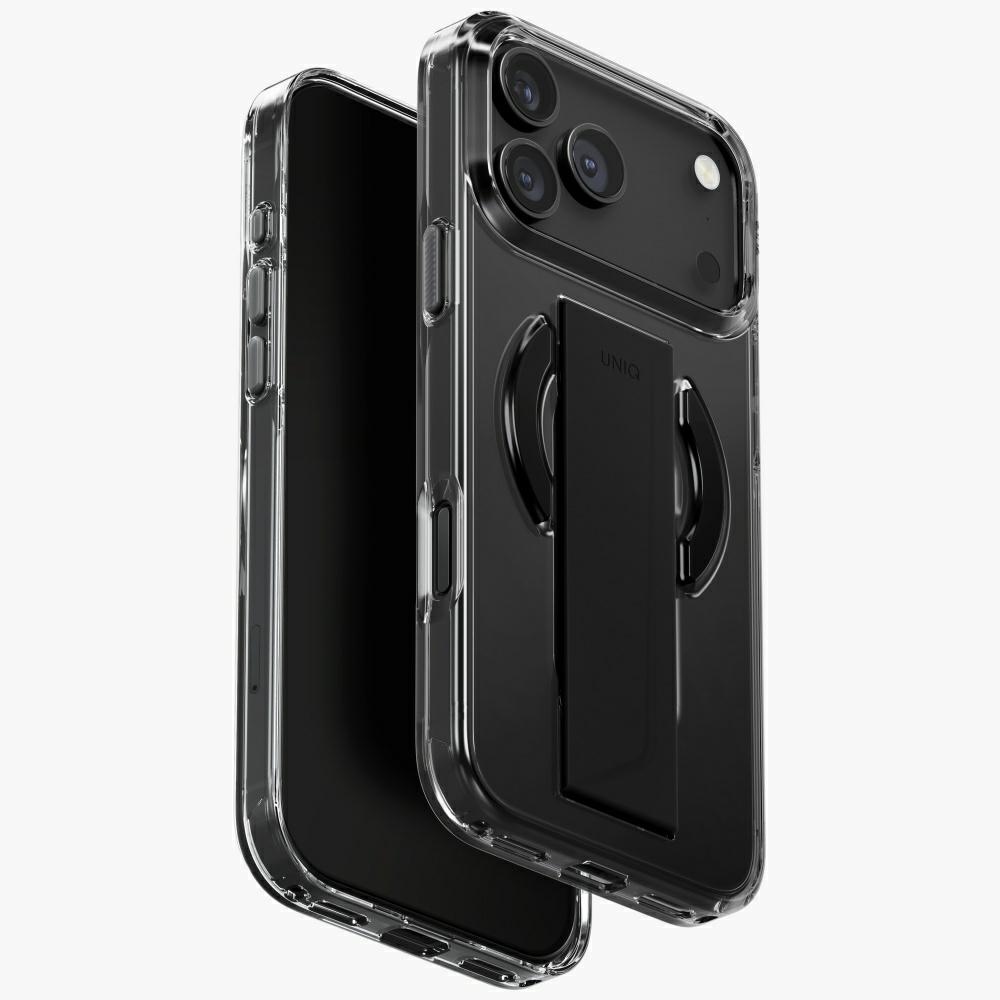 Uniq Heldro Air Hülle Für Iphone 17 Pro Max Mit Magclick-ladefunktion, Schwarz