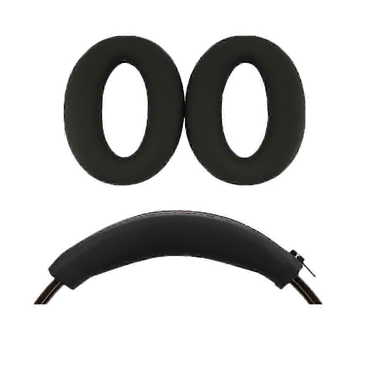 1 Satz Ohrpolster Für Sony Wh-xb910n Kopfhörer, Schützend, Schwarz