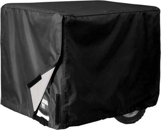 Wasserdichte Universal Generatorabdeckung, Staubschutzhülle, Maschinenabdeckung Für Die Meisten Generatoren (66 X 51 X 51 Cm) Schwarz
