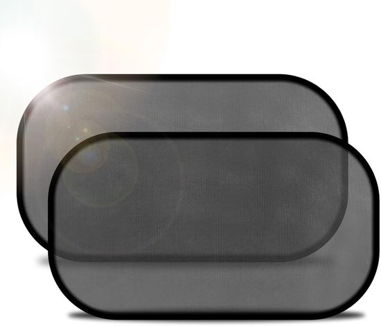 Sonnenschutz Für Autos, Passend Für Pkw-fenster, Mit Uv-schutz, (4er-set) Für Kinder, Schwarz, 50 X 30 Cm