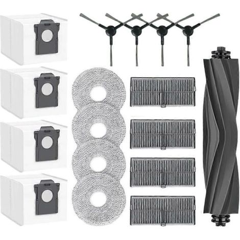 17 Teile Für Dreame L40 Ultra Ae/d20 Ultra / Rld31se/ Mova E40 Ultra Staubsauger: Hauptbürstenfilter, Staubbeutel.