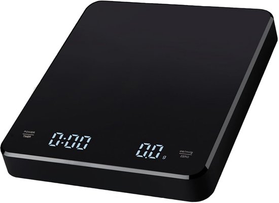 Präzisionswaage Barista-waage Kaffeewaage Mit Timer 3 Kg 0 1 G Kleine Kaffeewaage Mit Schwerkraftsensor Wiederaufladbare Küchenwaage Für Baristas