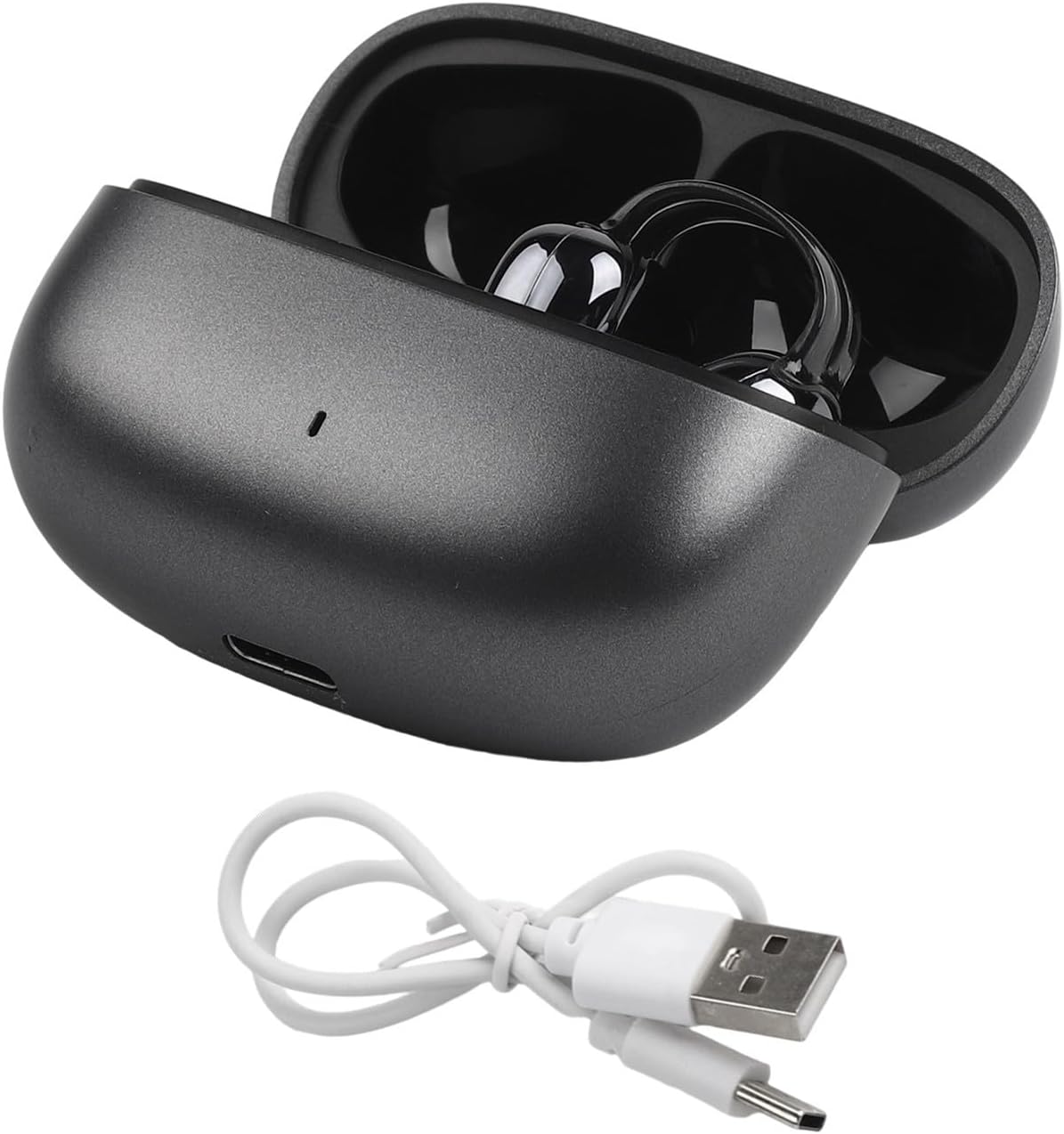 Yx59 5.4 Kabellose Kopfhörer Mit Touch-steuerung Für Musikspiele Und Anrufe, Rauschunterdrückung, Dual-modus-betrieb, Schwarz