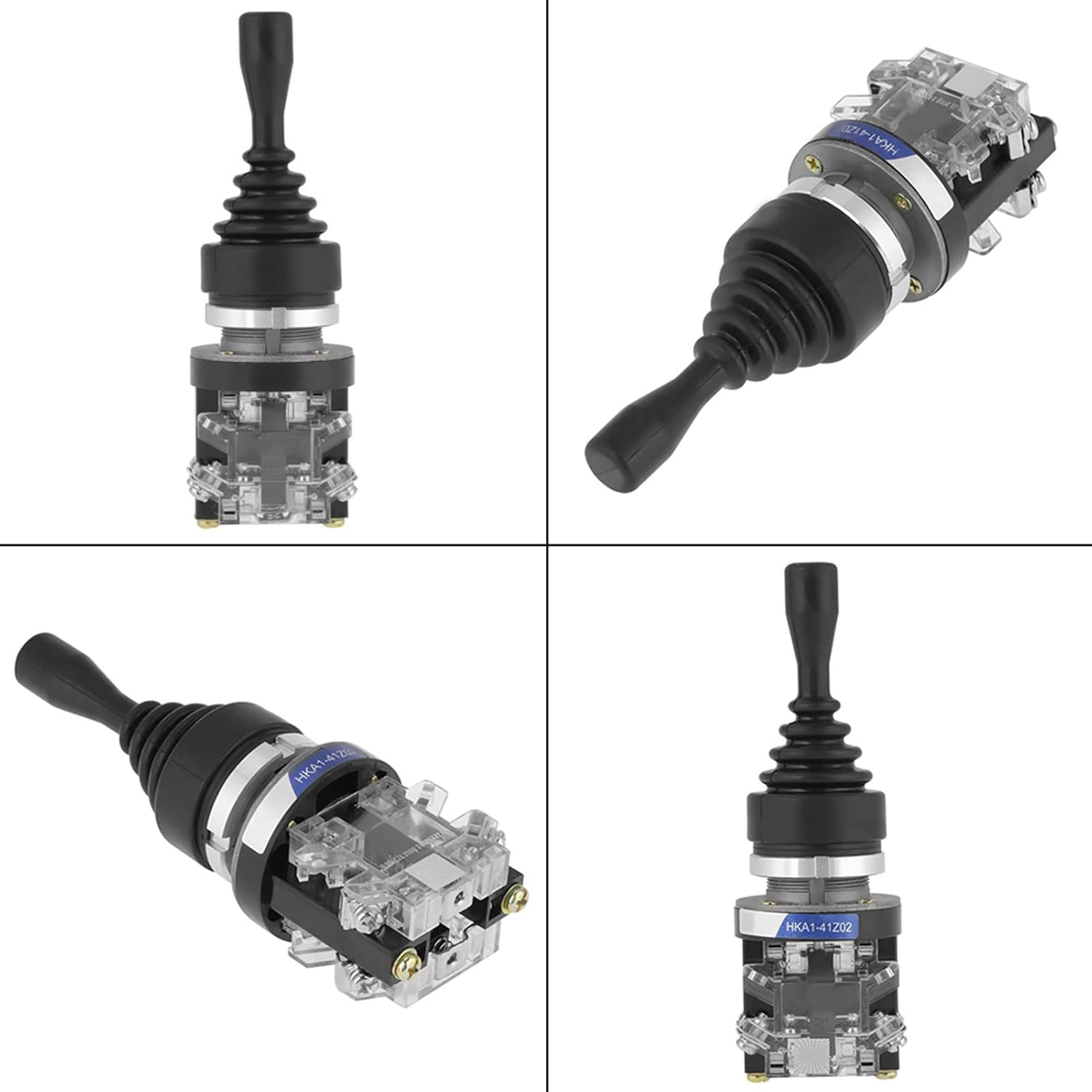 Joystick-schalter, Momentan-joystick-schalter Mit Gummimanschette Für Automatisierungs- Und Steuerungssysteme, 2 Schließer, 2 Positionen, 5 A, 380 V Ac Für Sicherheitsanwendungen