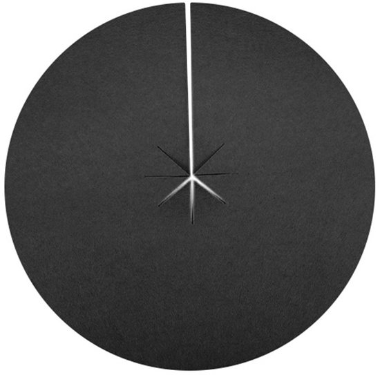 Wurzelschutzscheibe Unkrautschutzring Filzmatte Für Pflanzen Und Töpfe Ø 30 Cm 12 Stück Schwarz