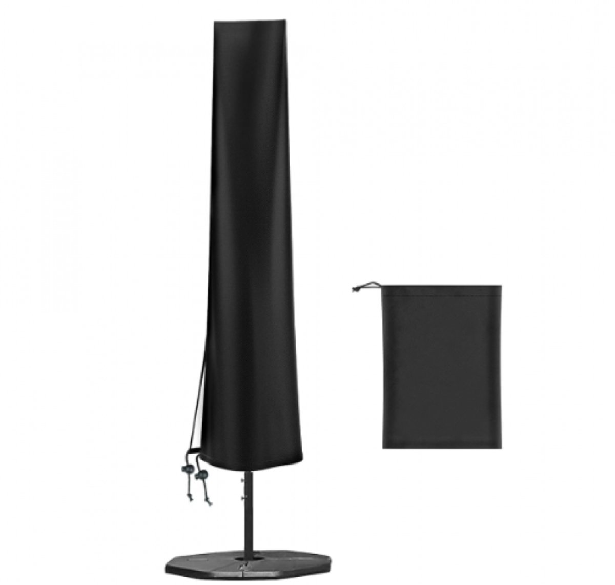 Schutzhülle Für Sonnenschirme – Für Standschirme – 190 × 50 × 30 Cm – Schwarz – Wasserdicht – 210d Oxford-gewebe – Mit Reißverschluss, Kordelzug Und Aufbewahrungsbeutel – Wasser- Und Staubdicht – Schu