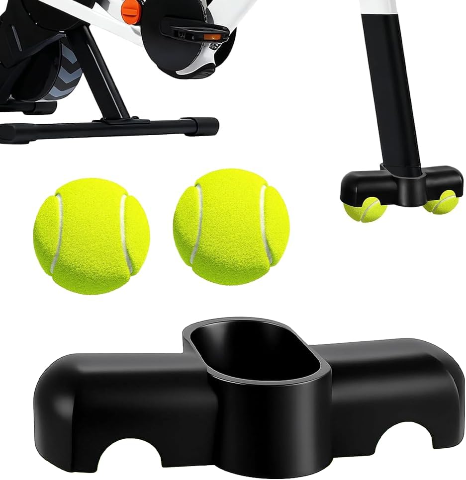 Stück Wippplattenfüße, Schnappadapter-wippfüße Mit 2 Tennisbällen, Wippfußadapter Für Indoor-cycling, Für Zwift Ride Vorderbein