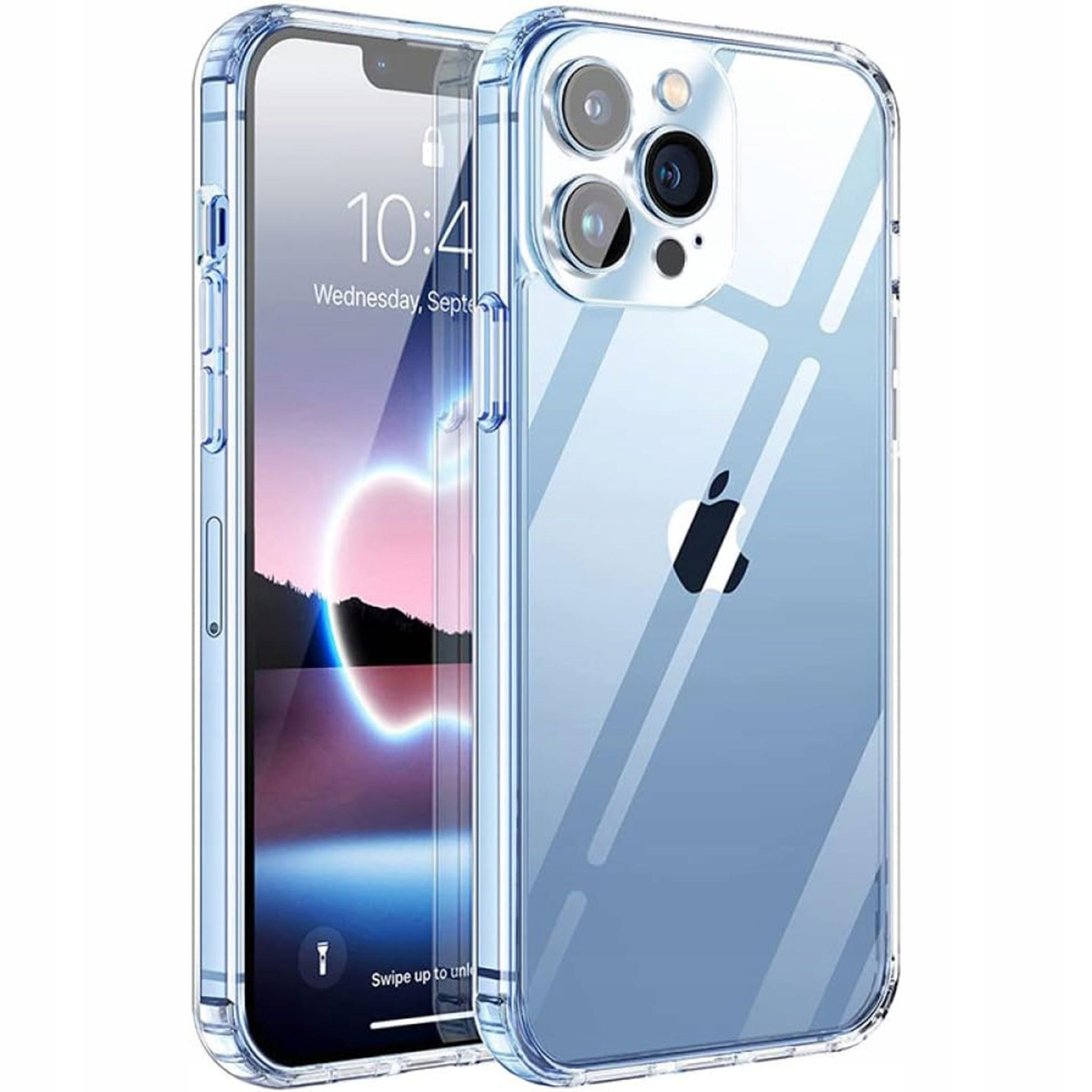 Hülle Für Iphone 13 Pro Max: Verstärkte Rückseite, Stoßfest + Glas