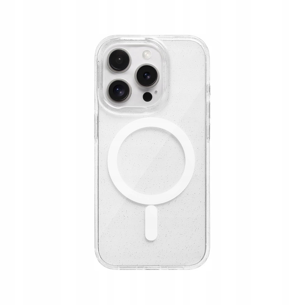 Hülle Für Apple Iphone 11 Magsafe, Glitzernde, Klare, Glänzende Rückseite + 9h-glas