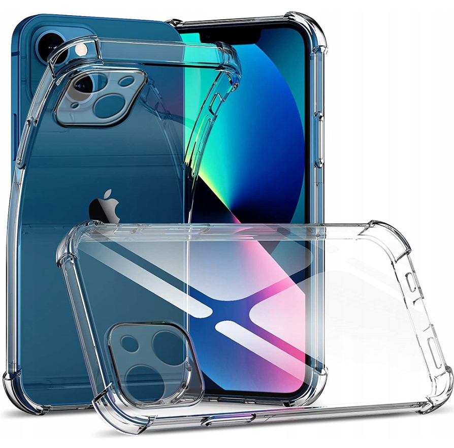 Schutzhülle Für Iphone 13 Mini, Stoßfest, Gummi + Glas