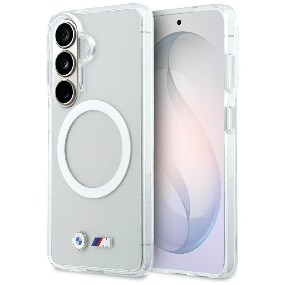 Bmw Iml Stoßfeste Magsafe-hülle Mit Metalllogo Für Samsung Galaxy S26 Transparent