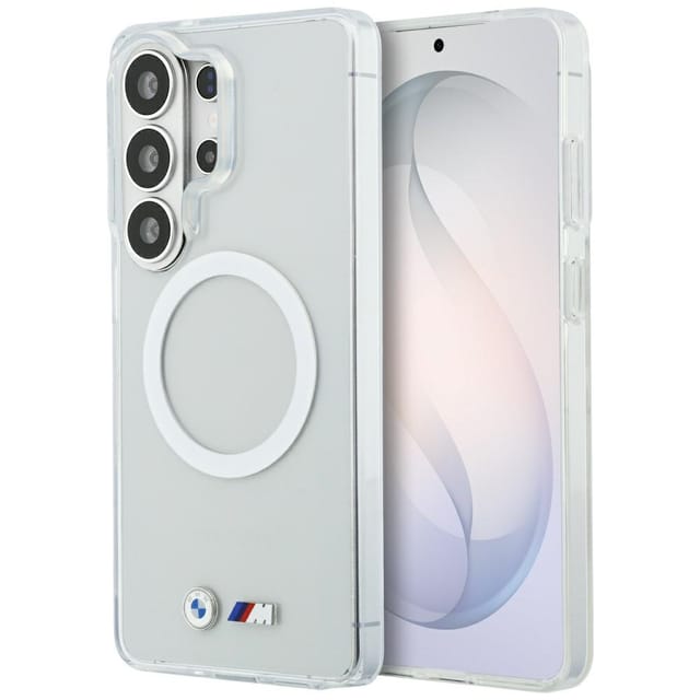 Bmw Iml Stoßfeste Magsafe-hülle Mit Metalllogo Für Samsung Galaxy S26 Ultra Transparent