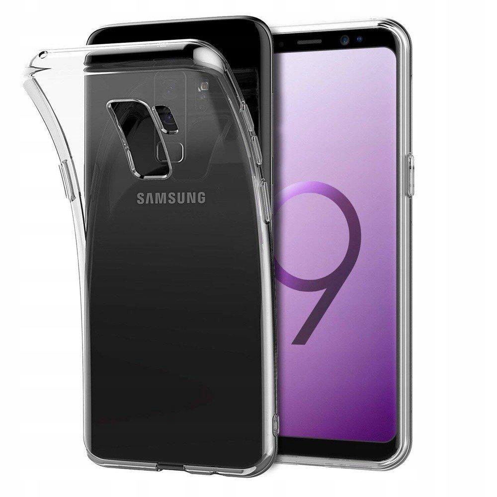 Schutzhülle Mit Overlay Für Samsung Galaxy S9 Plus, Transparent + Glas