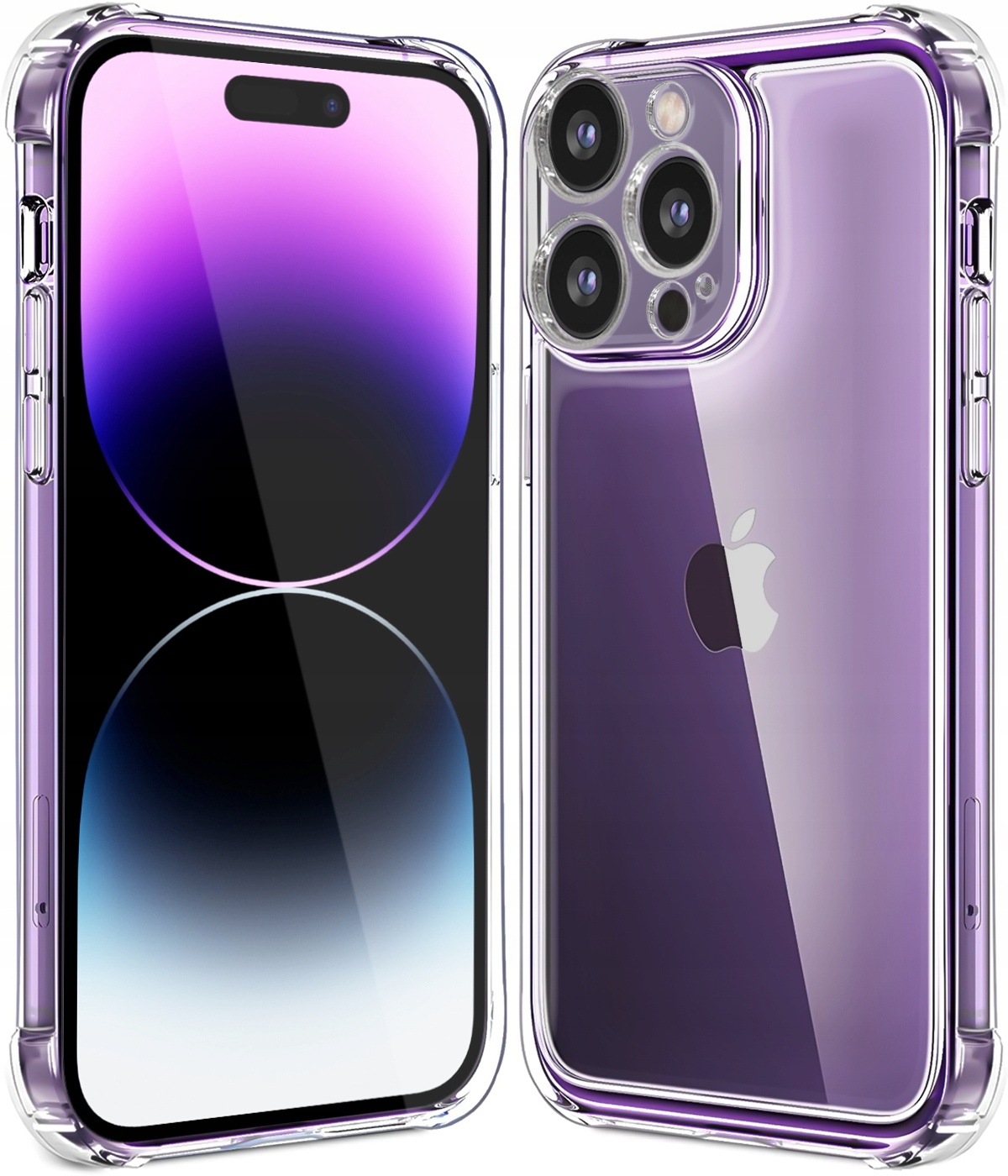 Rückseitige Schutzhülle Für Iphone 14 Pro Max, Stoßfest + 9h Glas