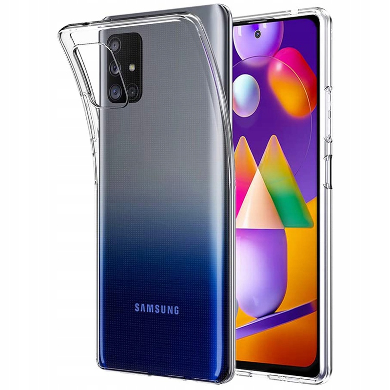 Schutzhülle Für Samsung Galaxy M31s Ultra Slim Back Clear + Glas