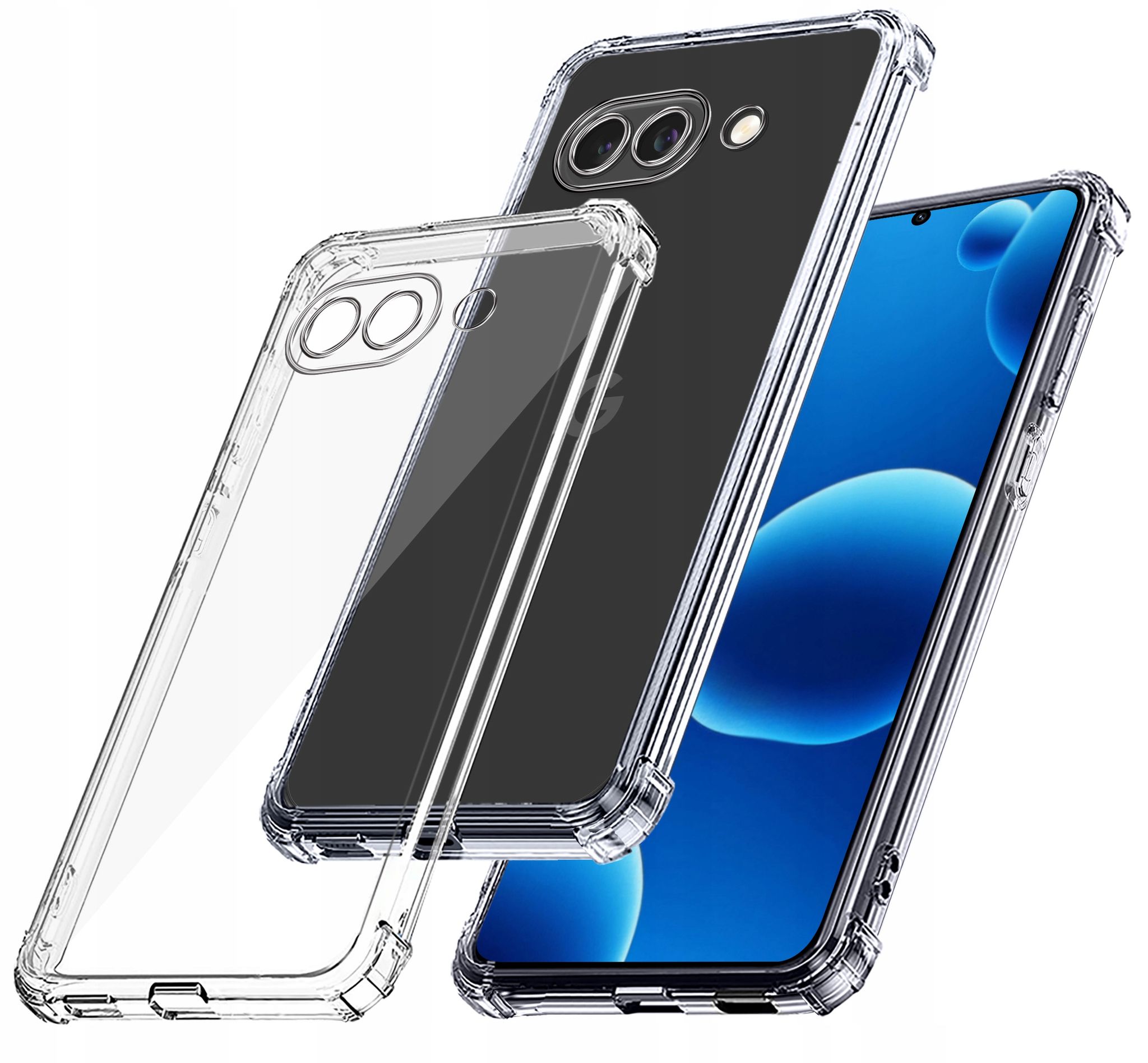 Schutzhülle Für Google Pixel 9a Armor Case Siliziumgummi Slim