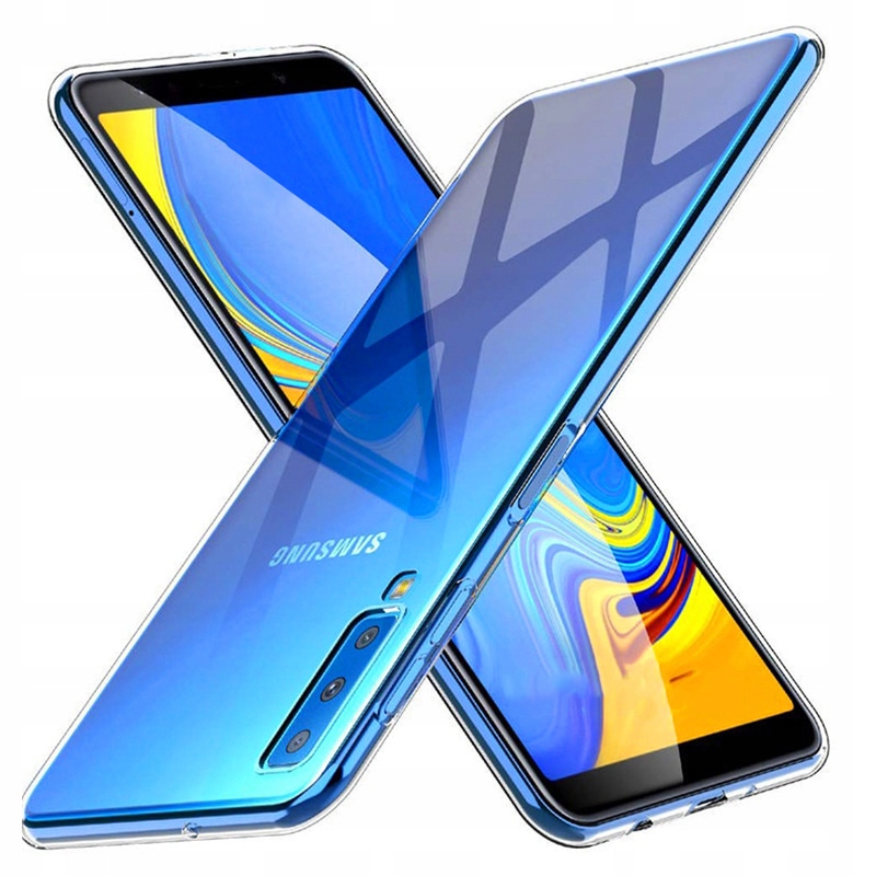 Transparente Schutzhülle Für Samsung A7 2018 + Glas