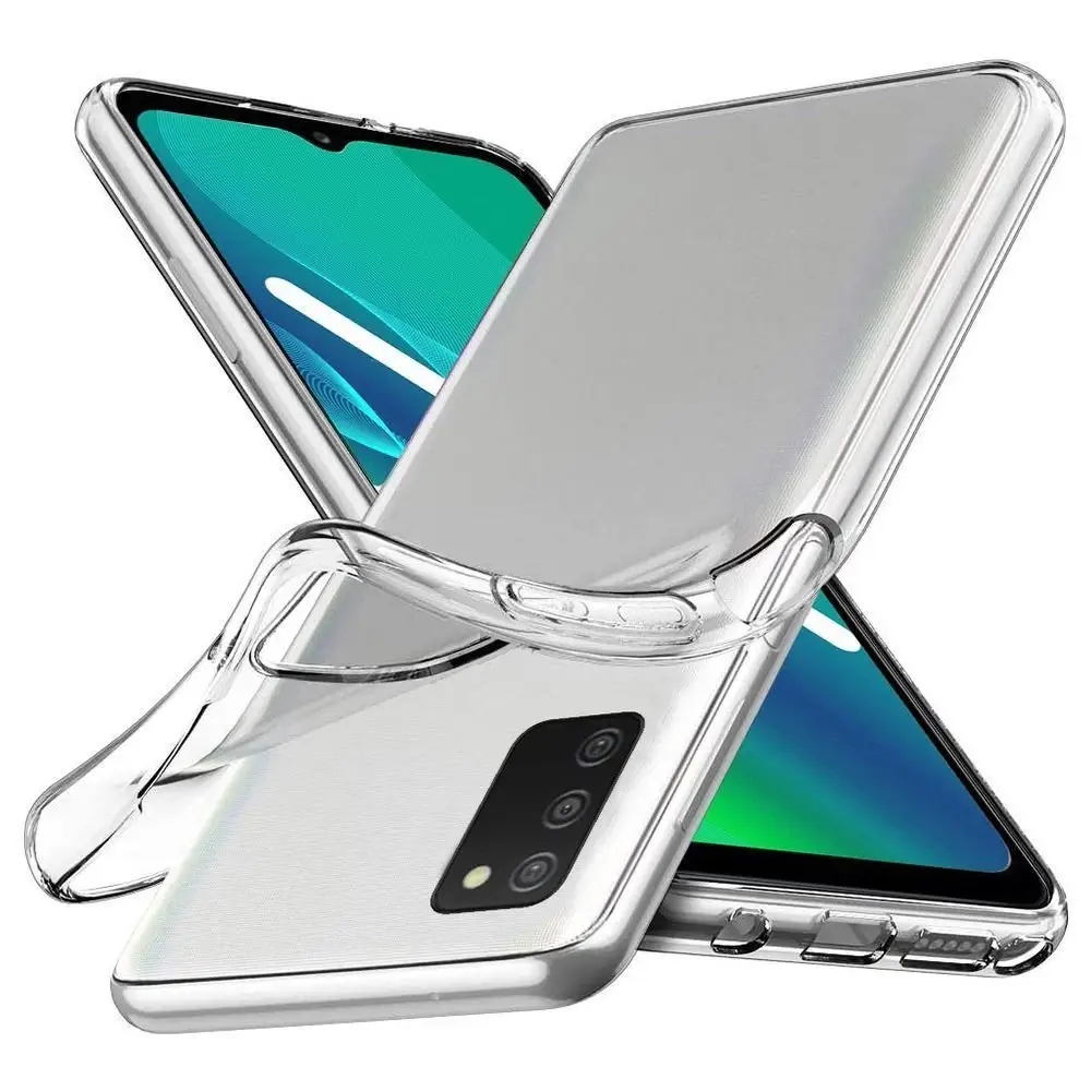 Schutzhülle Für Samsung Galaxy A03s, Transparente Hülle + 9h-glas