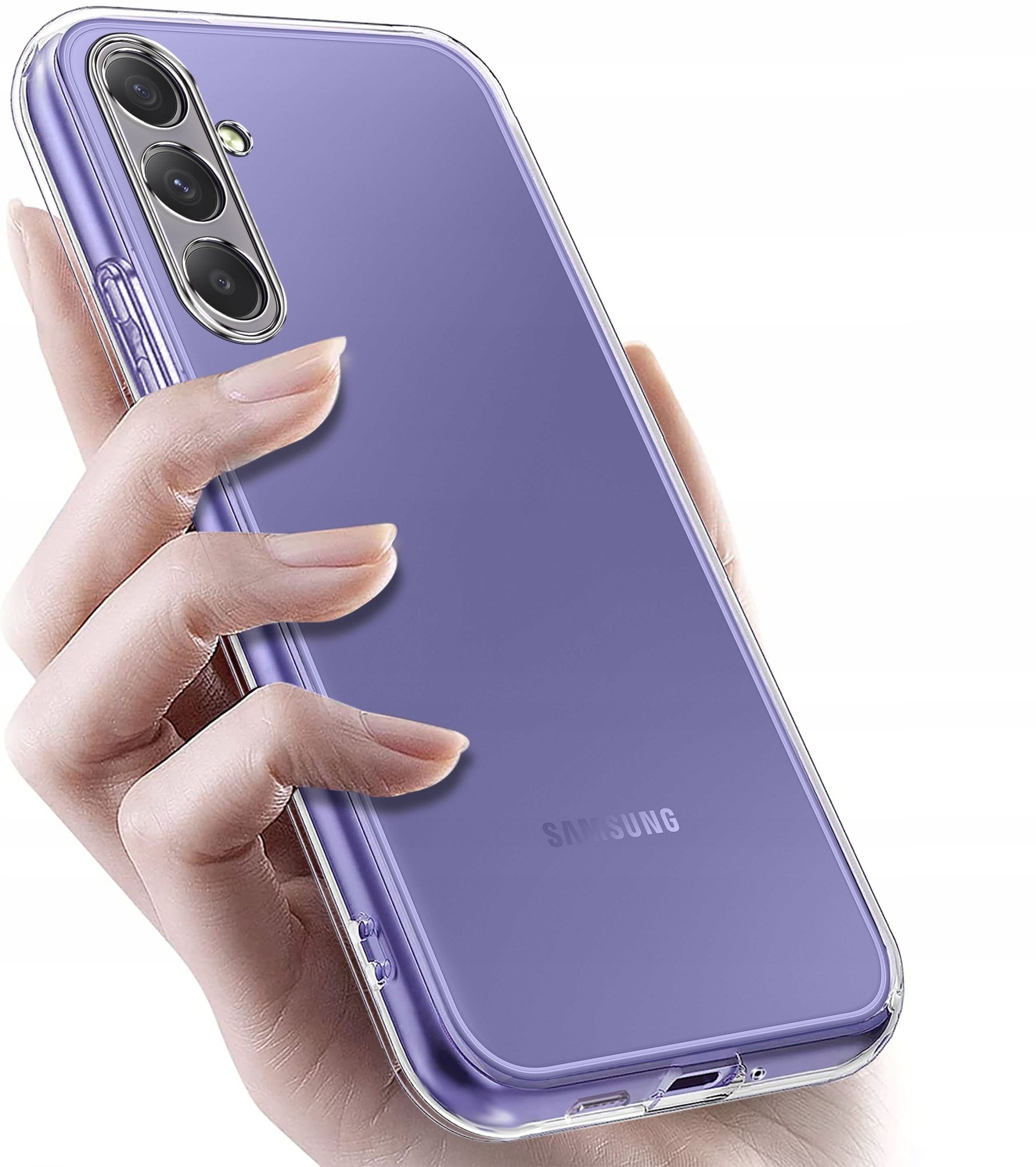 Schutzhülle Für Samsung Galaxy A17 5g, Farblose Rückseite + 9h-schutzglas
