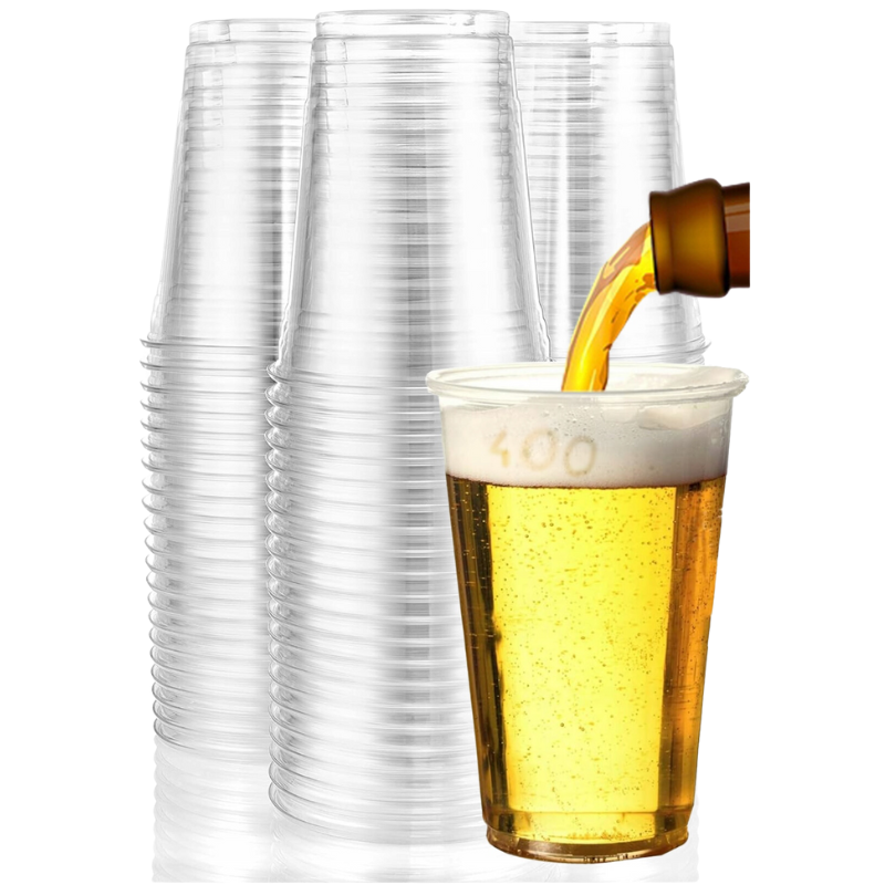 Wiederverwendbare Bierkrüge 400 Ml X 50 Stück
