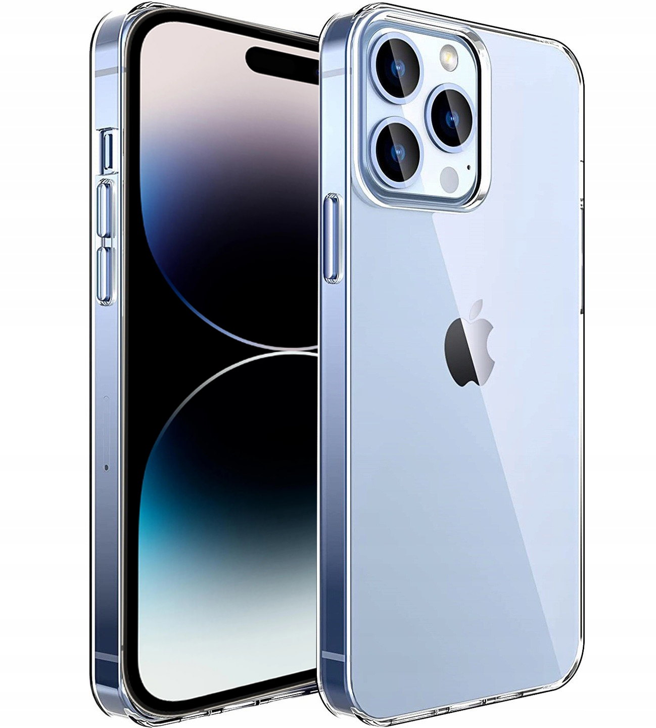 Apple Iphone 14 Pro Hülle + 9h-schutzglas Transparent, 2 Mm