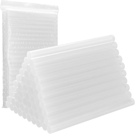 49-teilige Klebekartuschen 11 Mm X 200 Mm Transparente Schnelltrocknende Nachfüllpackungen Für Heißklebepistolen Für Heimwerker Und