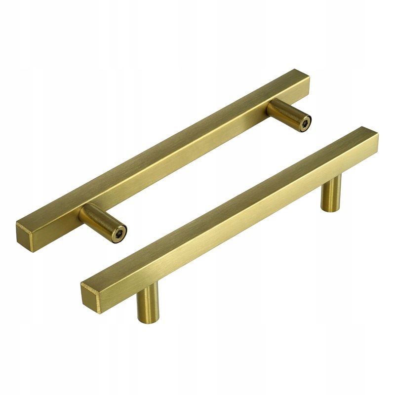 Schubladengriff Für Möbelschrank 190 / 128 Mm Gold Tmy